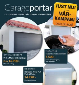 Kampanj garageportar